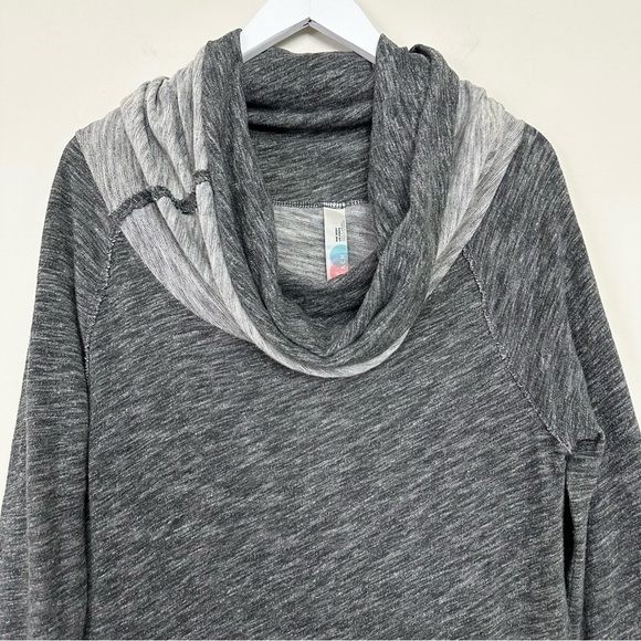 Free People Beach One Size Cocoon Gray Cowl Funnel
Neck Maxi Dress - Picture 2 of 9